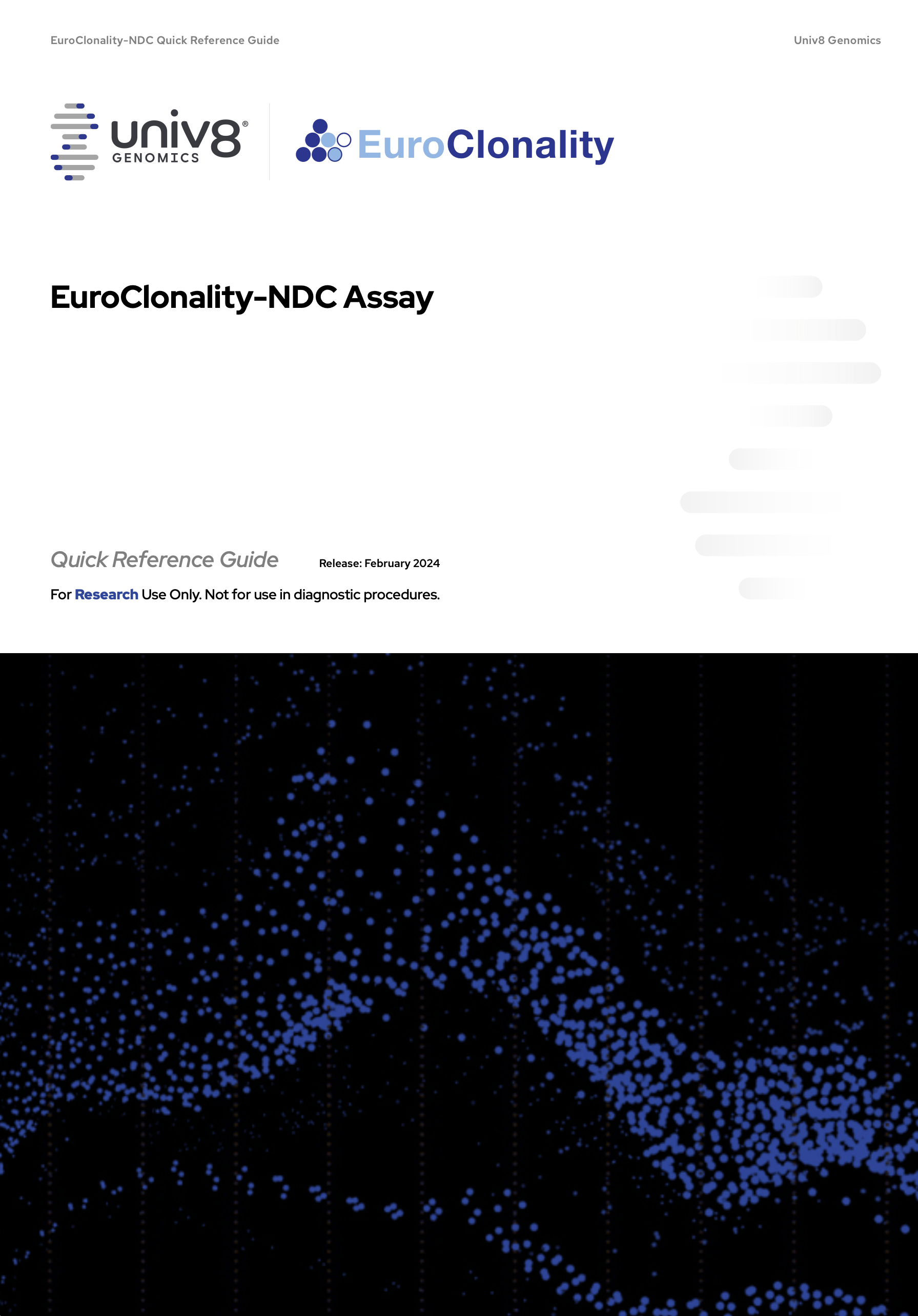 Cover of EuroClonality-NDC QRG
